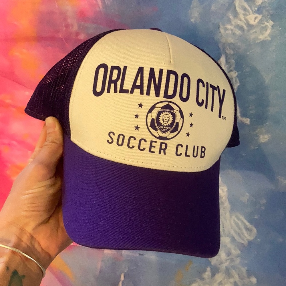 Adidas Orlando city soccer club hat